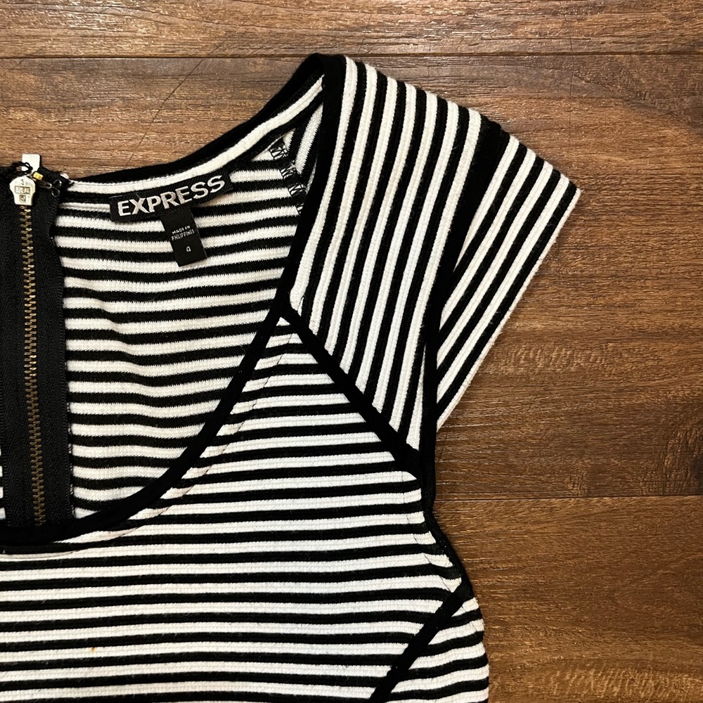 Stripe express dress